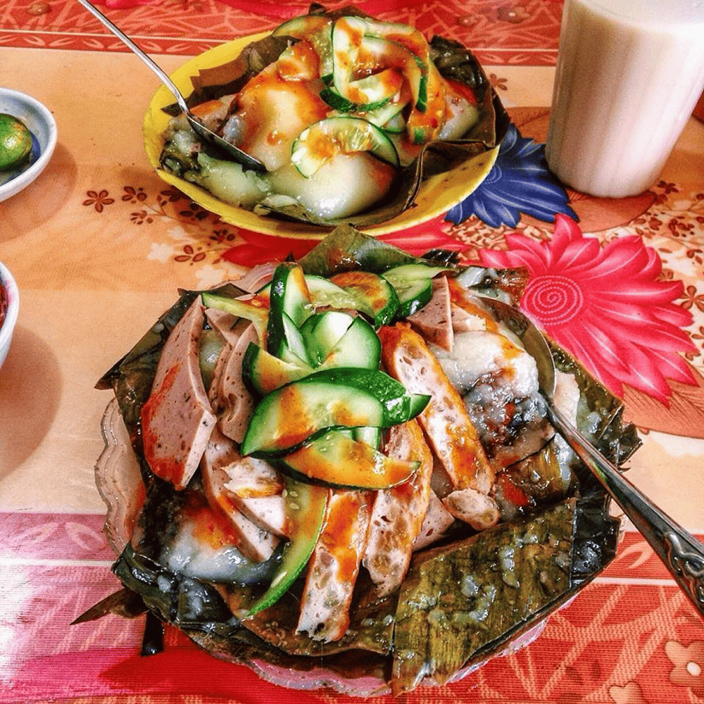 Bánh giò là thức ăn vặt, ăn sáng nhẹ nhàng, quen thuộc của người dân Thủ đô (Nguồn: Check in Hanoi)